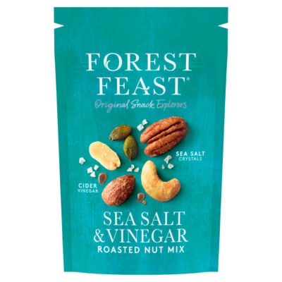 Forest Feast Sea Salt & Vinegar Roasted Nut Mix 120g