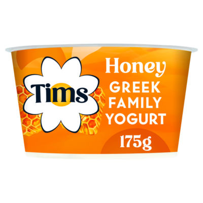 Tims Dairy Honey Greek Style Yogurt 175g