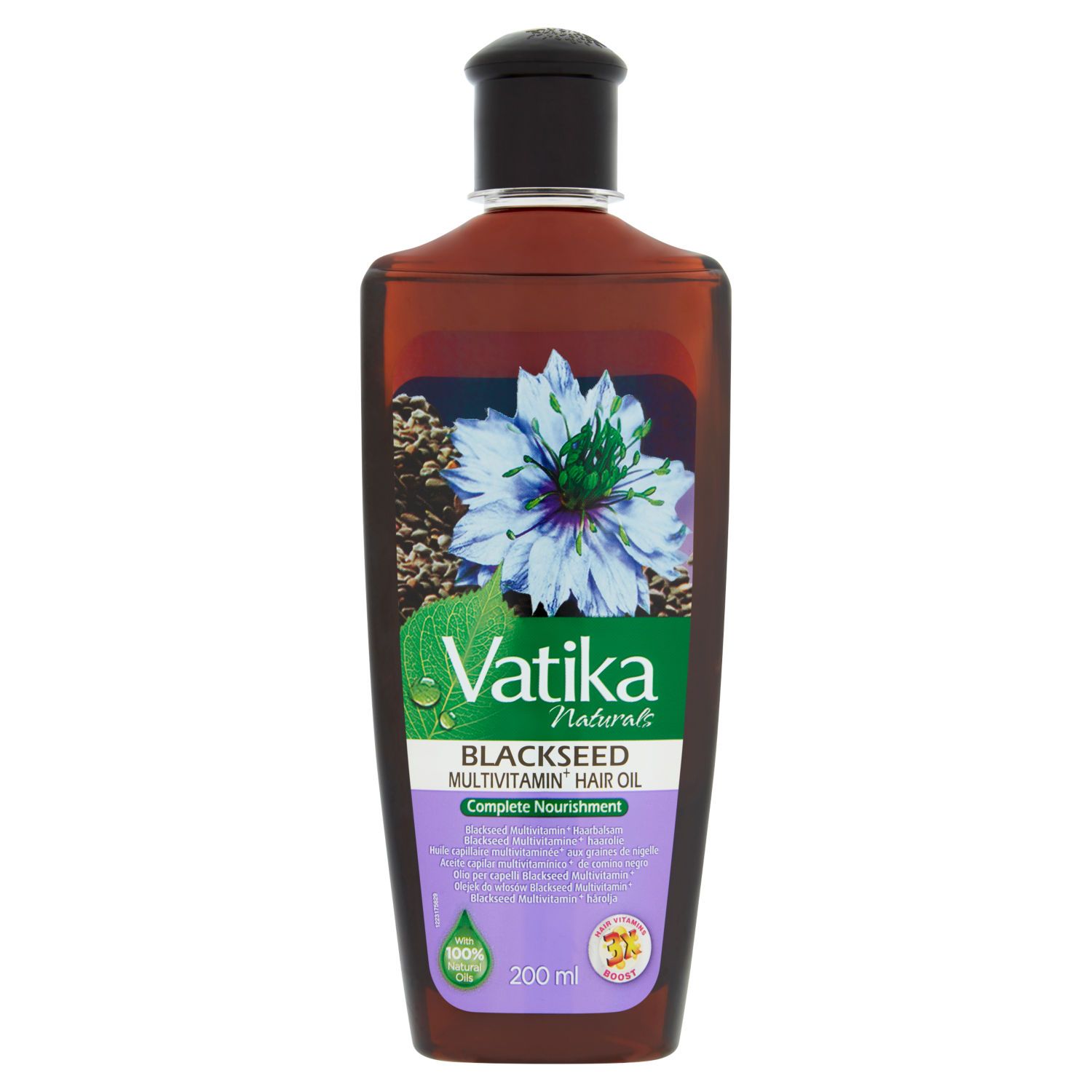 Vatika Naturals Blackseed Multivitamin+ Hair Oil 200ml