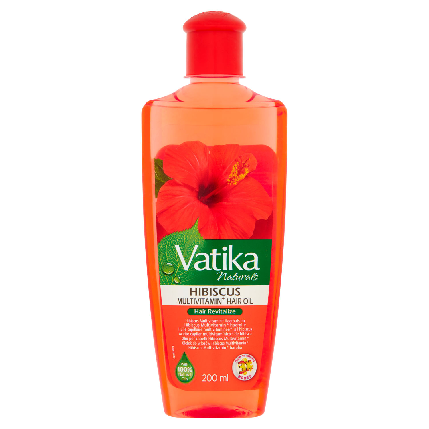 Vatika Naturals Hibiscus Multivitamin+ Hair Oil 200ml