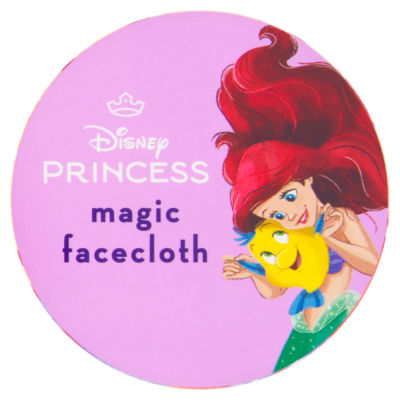 BNWT New Magic Towel Flannel Facecloth - Disney Princess - Ariel Little Mermaid - Image 5