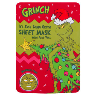 THE GRINCH It's Easy Being Green Sheet Mask with Aloe Vera 20ml
