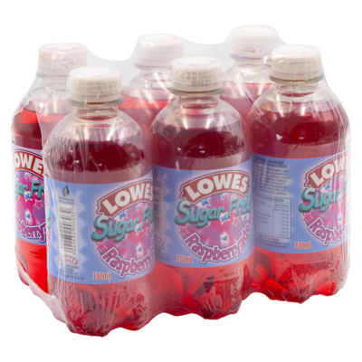 Lowes Sugar Free Raspberryade 330ml - ASDA Groceries