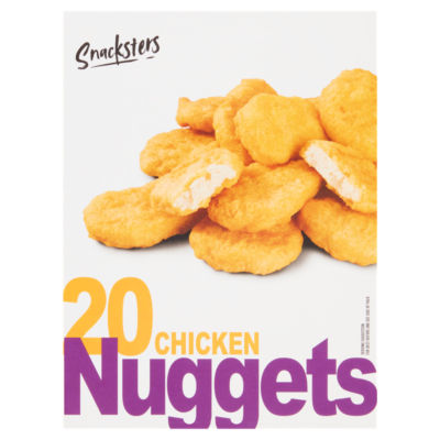 Snacksters 20 Chicken Nuggets 390g