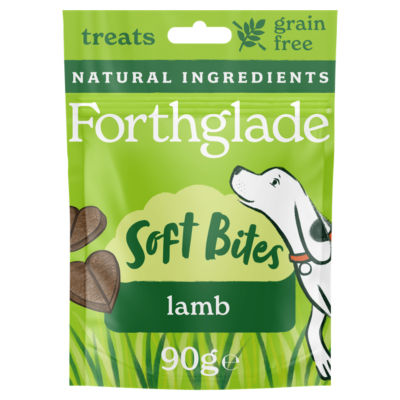 Forthglade Grain Free Natural Dog Treats - Lamb Soft Bites 90g  - 10064867  - Animed