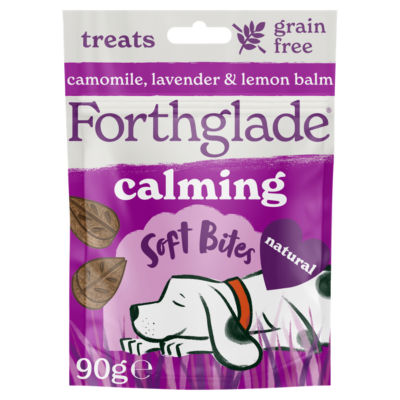 Forthglade Grain Free Natural Calming Dog Treats - Soft Bites 90g  - 10130571  - Animed
