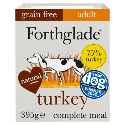 Forthglade Grain Free Adult Turkey & Vegetable 395G