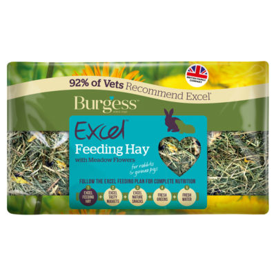 Burgess Excel Feeding Hay With Meadow Flowers 500G