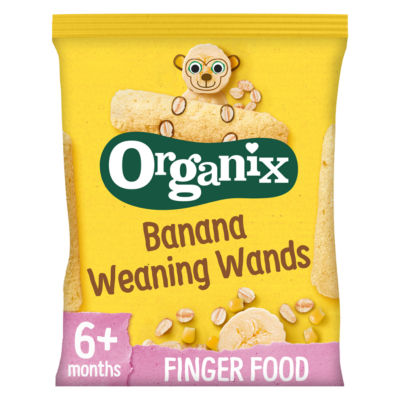 Organix Banana Weaning Wands 25G