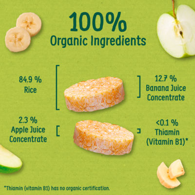 Organix Banana Rice Cake Clouds 40G