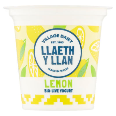 LLAETH Y LLAN Lemon Yogurt 125G