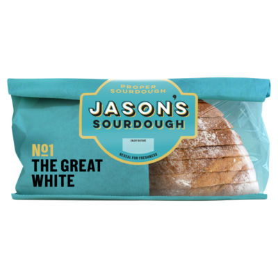Jasons Recipe No 01 The Great White Straight Up Sourdough Loaf 450g