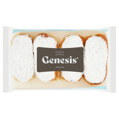 Genesis Coconut Iced Fingers 5 Pack