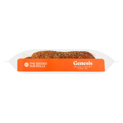 Genesis Crafty Seeded Sub Rolls 3 Pack