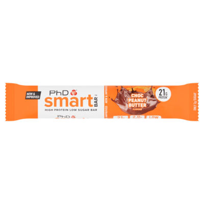 PhD Smart Choc Peanut Butter Flavour Bar 64g