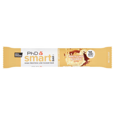 PhD Smart White Choc Blondie Flavour Bar 64g