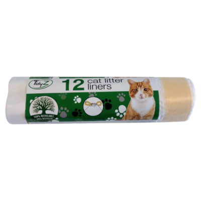 TidyZ 12 Drawstring Cat Litter Liners