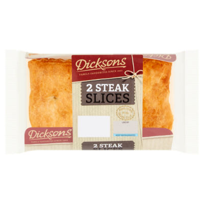 Dicksons Steak Slices 2 x 125g