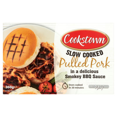 Cookstown Slow Cooked Bbq Pulled Pork 360G