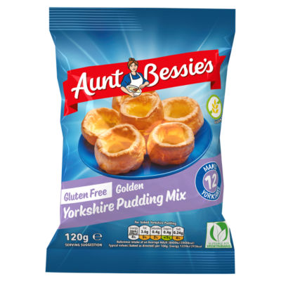 Aunt Bessies Gluten Free Golden Yorkshire Pudding Mix 120g