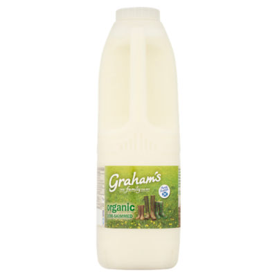 Grahams Graham's Organic Semi-Skimmed Milk 1 Litre