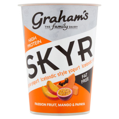 Grahams Skyr Passion Fruit Mango & Papaya 450G