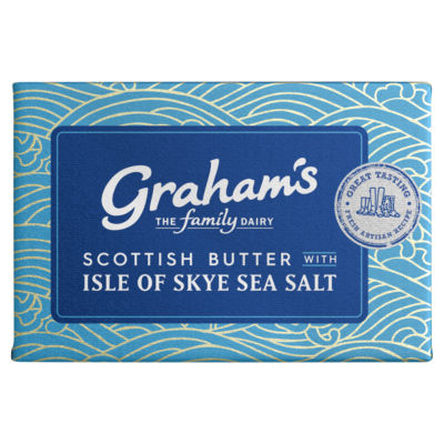 Grahams Dairy Butter Isle Skye Sea Salt 250G