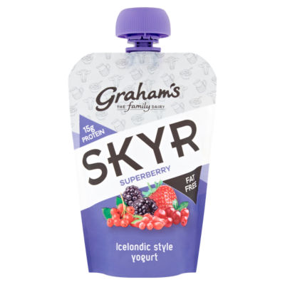Grahams Skyr Yogurt Icelondic Style Superberry 150G