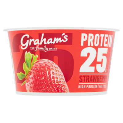 Grahams Graham's Protein 25G Strawberry Quark 200G