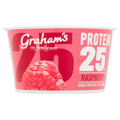 Grahams Graham's Protein 25G Raspberry Quark 200G