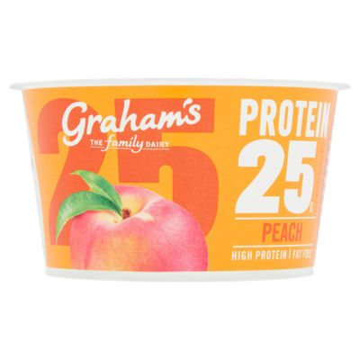 Grahams Graham's Protein 25G Peach Quark 200G