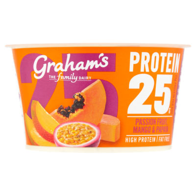 Grahams The Family Dairy Protein 25g Passion Fruit, Mango & Papaya 200g