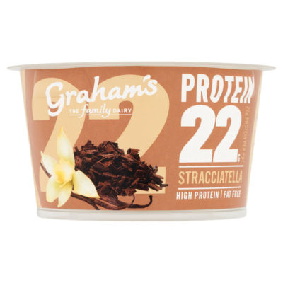 Grahams Graham's Protein 22G Stracciatella Quark 200G