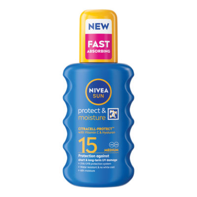 Nivea SUN Protect & Moisture Sun Cream Spray SPF15 200ml
