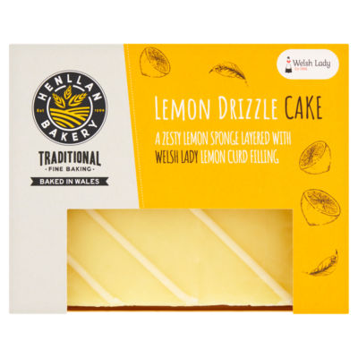 Henllan Bakery Lemon Drizzle Cake