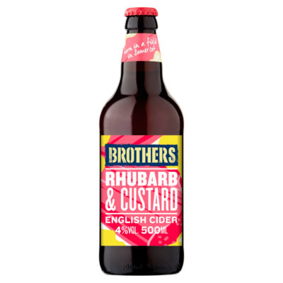 Brothers Rhubarb & Custard English Cider