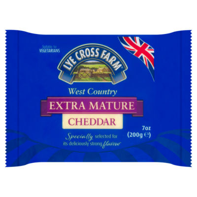 Lye Cross Farm West Country Extra Mature Cheddar 200g