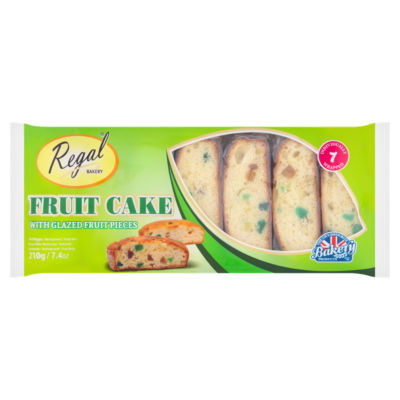 Regal Fruit Cake with Glazed Fruit Pieces 210g