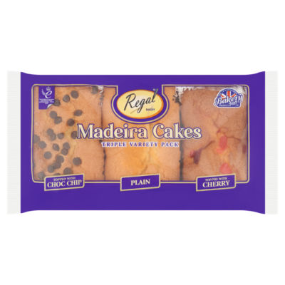 Regal Madeira Cakes Triple Value Pack 3 Pieces