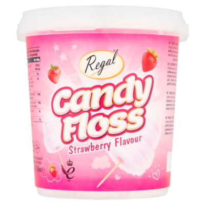 Regal Strawberry Flavour Candy Floss 50g