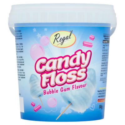Regal Bubble Gum Flavour Candy Floss 50g