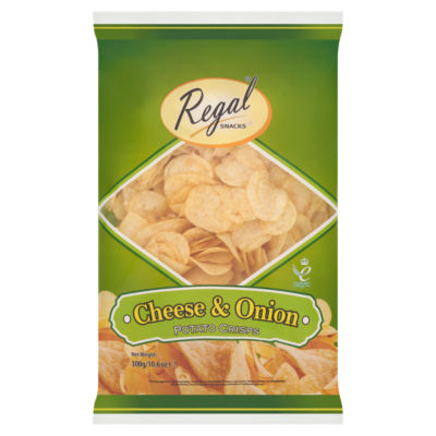 Regal Cheese & Onion Potato Crisps 300g