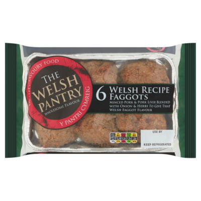 6 Welsh Recipe Faggots 510g