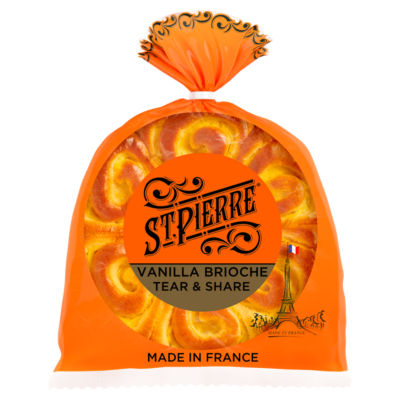 St Pierre Vanilla Brioche Tear & Share 500g