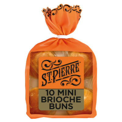 St Pierre 10 Mini Brioche Buns