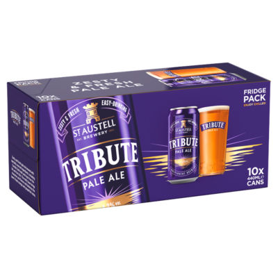 ST AUSTELL Brewery Tribute Pale Ale 10 X 440Ml