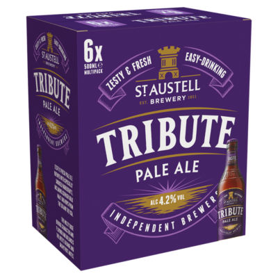 ST AUSTELL Tribute Pale Ale 6 x 500ml