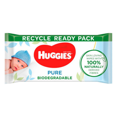 Huggies Pure Biodegradable Baby Wipes