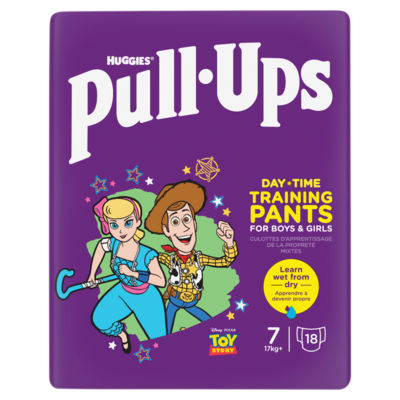 Huggies Pull Ups Training Nappy Pants Size 7 x18