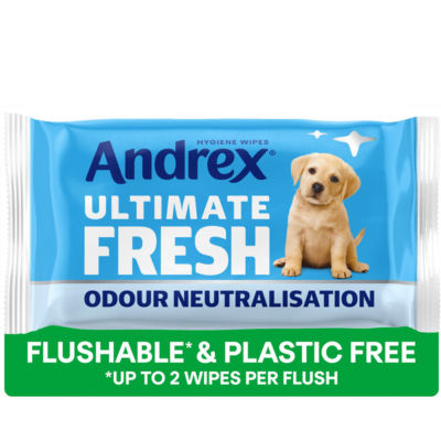 Andrex Ultimate Fresh Hygiene Wipes Odour Control Moist Toilet Tissue Single Pack 36 wipes